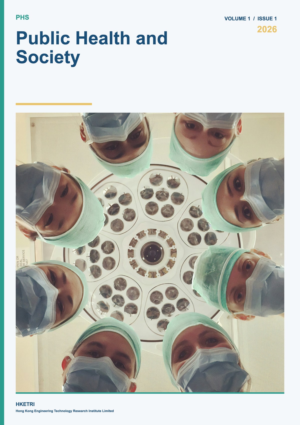 Public Health and Society, Volume 1, Issue 1, 2026 cover