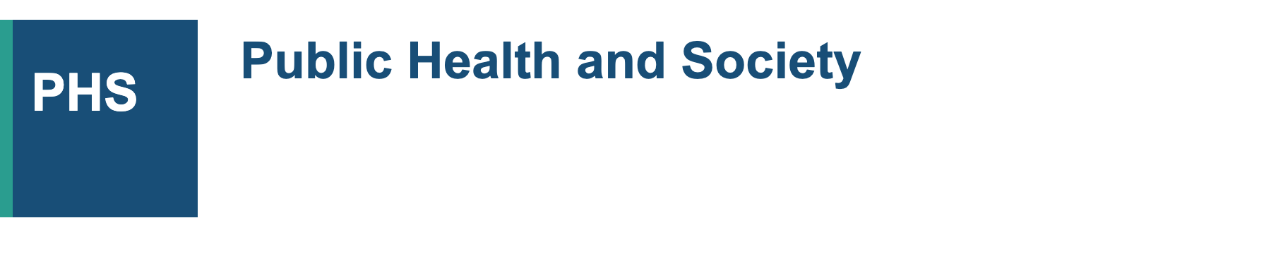 Public Health and Society logo